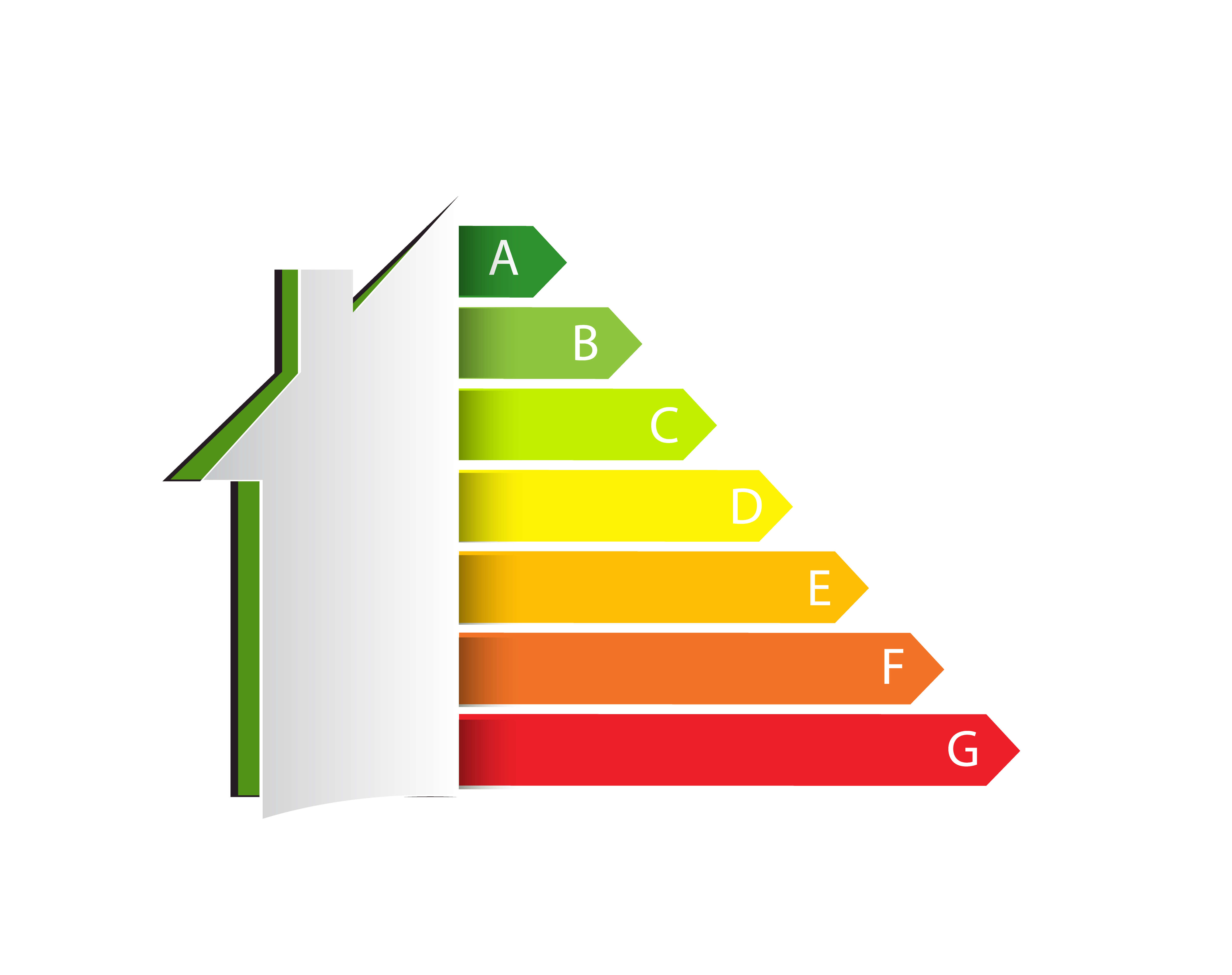 energy efficiency rating beside of half property design